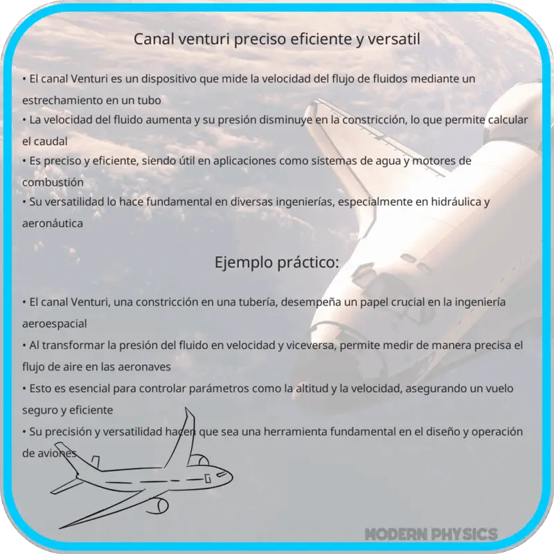 Canal Venturi | Preciso, Eficiente y Versátil