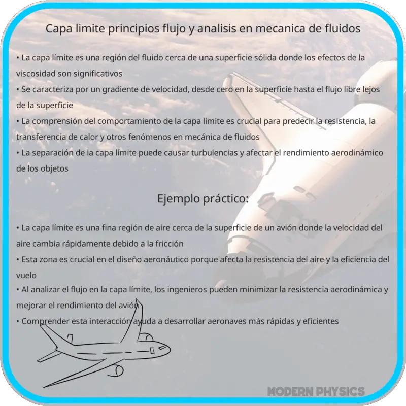 Capa Límite | Principios, Flujo y Análisis en Mecánica de Fluidos