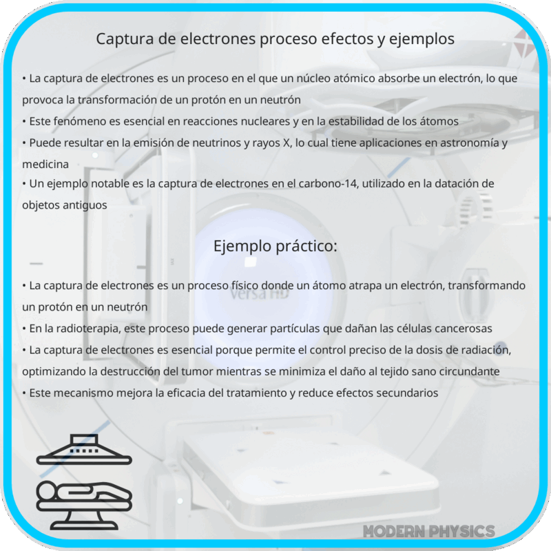 Captura de Electrones | Proceso, Efectos y Ejemplos