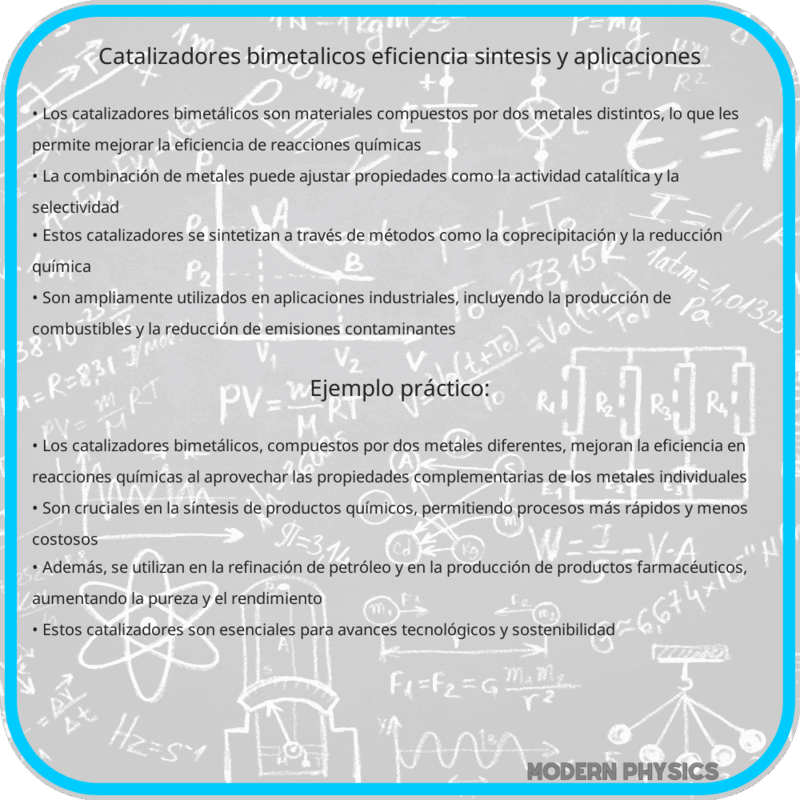 Catalizadores Bimetálicos | Eficiencia, Síntesis y Aplicaciones