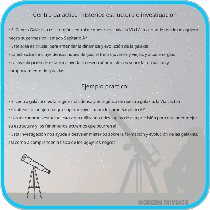Centro Galáctico | Misterios, Estructura e Investigación