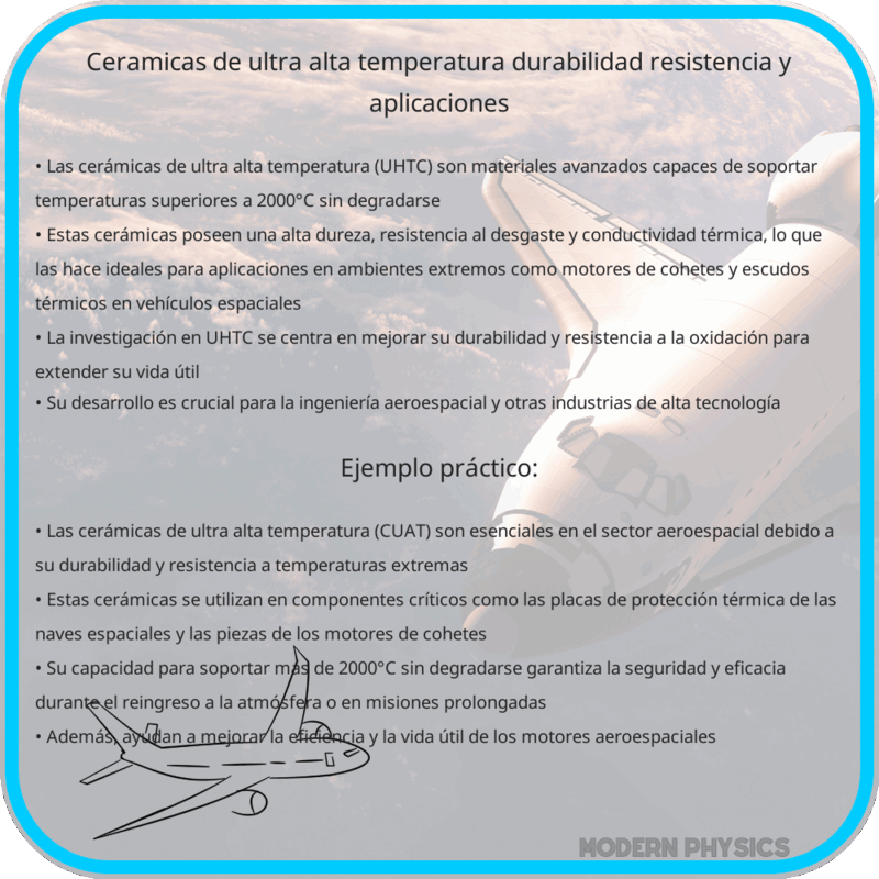 Cerámicas de Ultra Alta Temperatura | Durabilidad, Resistencia y Aplicaciones