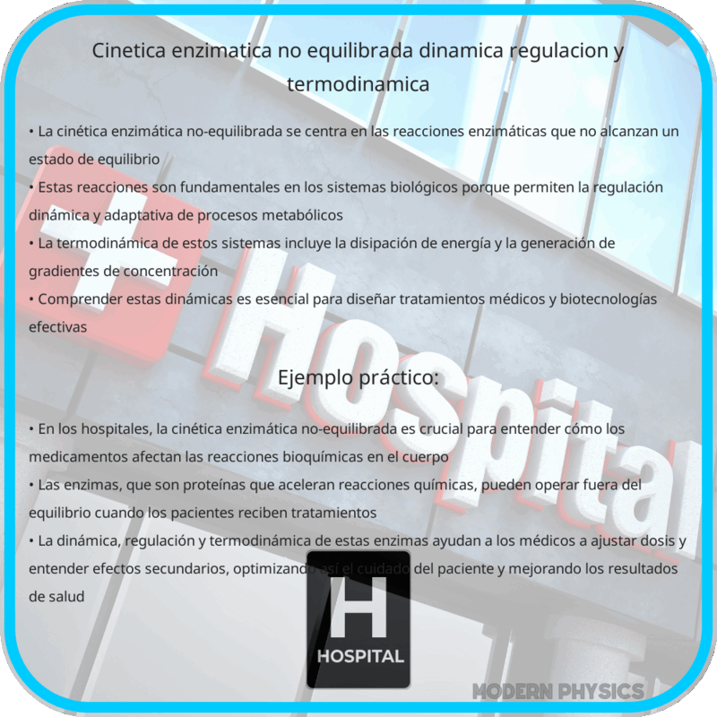 Cinética Enzimática No-Equilibrada | Dinámica, Regulación y Termodinámica