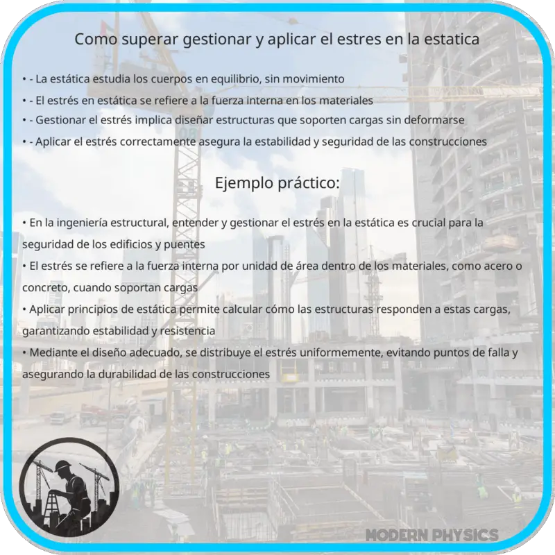 Cómo Superar, Gestionar y Aplicar el Estrés en la Estática