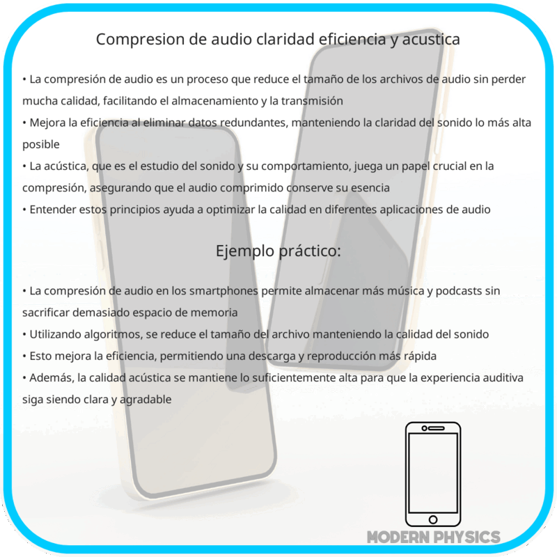 Compresión de Audio | Claridad, Eficiencia y Acústica