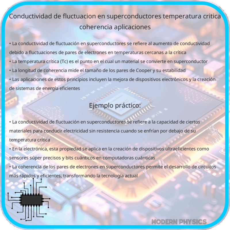 Conductividad de Fluctuación en Superconductores | Temperatura Crítica, Coherencia & Aplicaciones