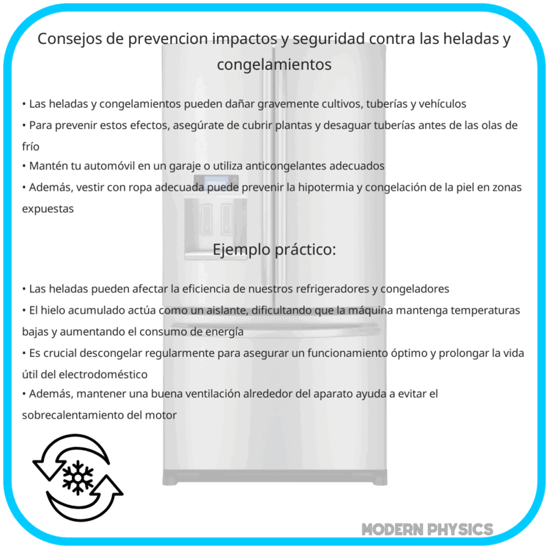 Consejos de Prevención, Impactos y Seguridad contra las Heladas y Congelamientos