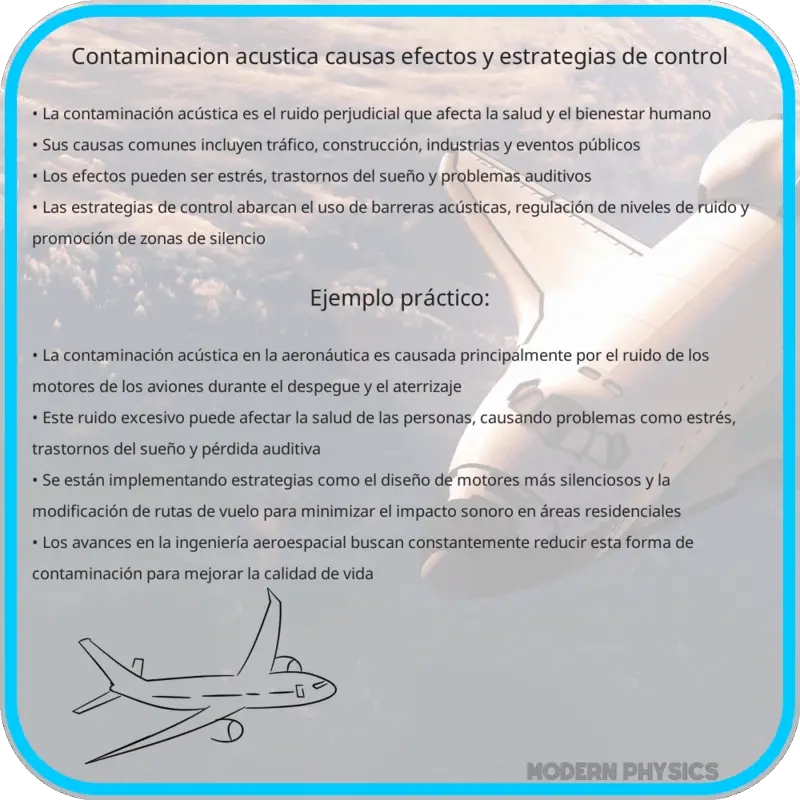 Contaminación Acústica | Causas, Efectos y Estrategias de Control