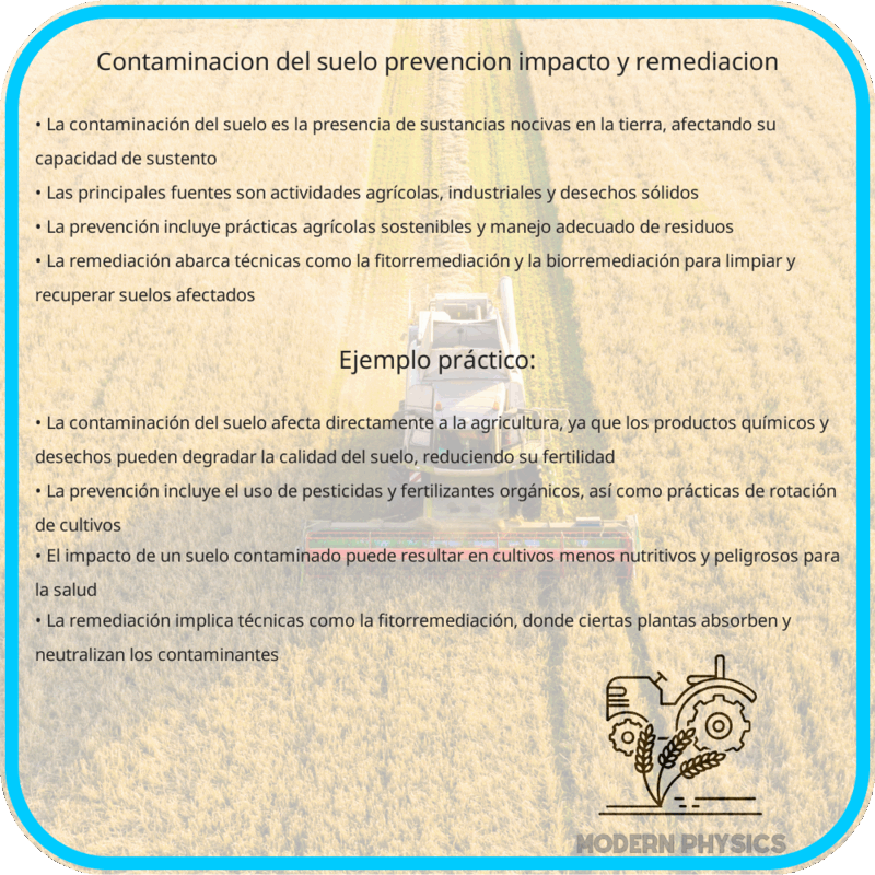 Contaminación del Suelo | Prevención, Impacto y Remediación