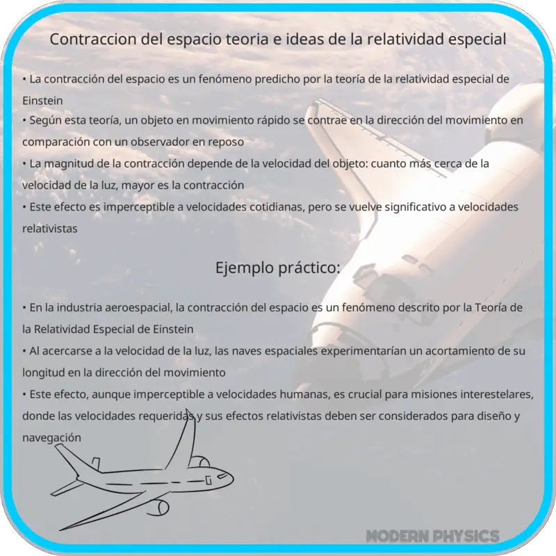 Contracción del Espacio | Teoría e Ideas de la Relatividad Especial