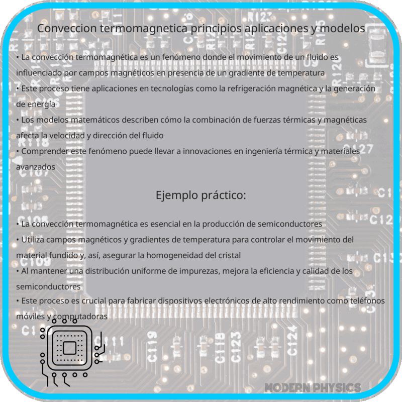 Convección Termomagnética | Principios, Aplicaciones y Modelos