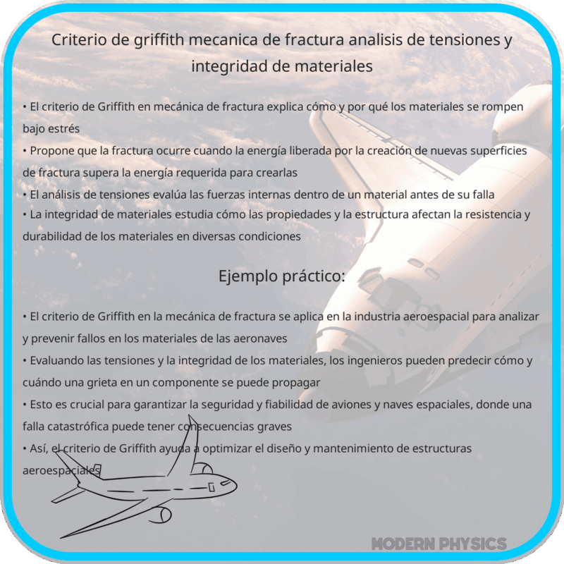 Criterio de Griffith | Mecánica de Fractura, Análisis de Tensiones y Integridad de Materiales
