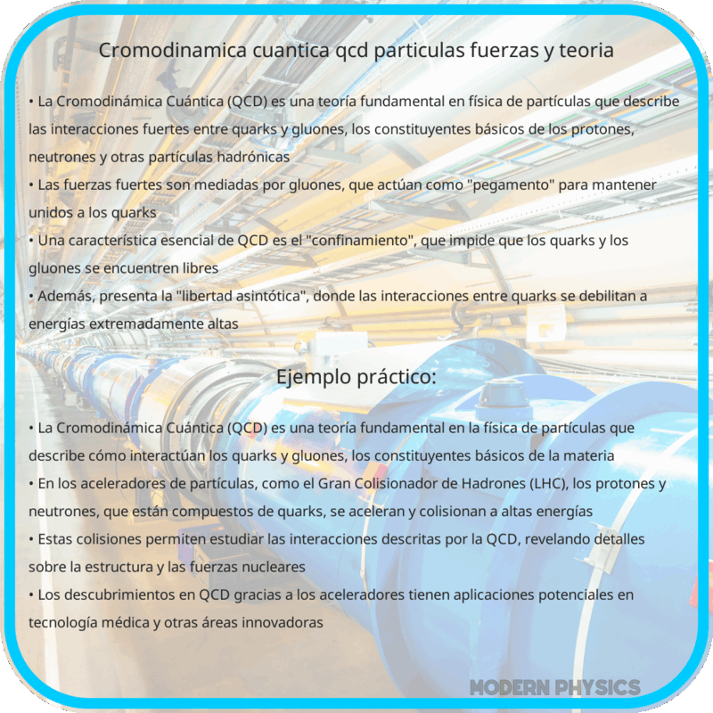 Cromodinámica Cuántica - QCD | Partículas, Fuerzas y Teoría