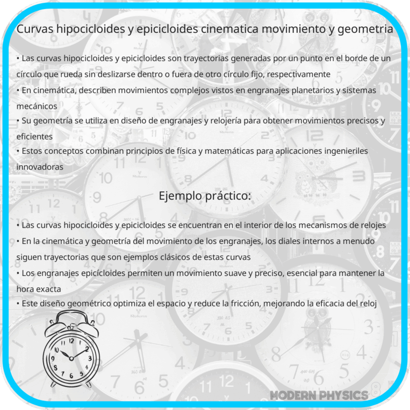 Curvas Hipocicloides y Epicicloides | Cinemática, Movimiento y Geometría