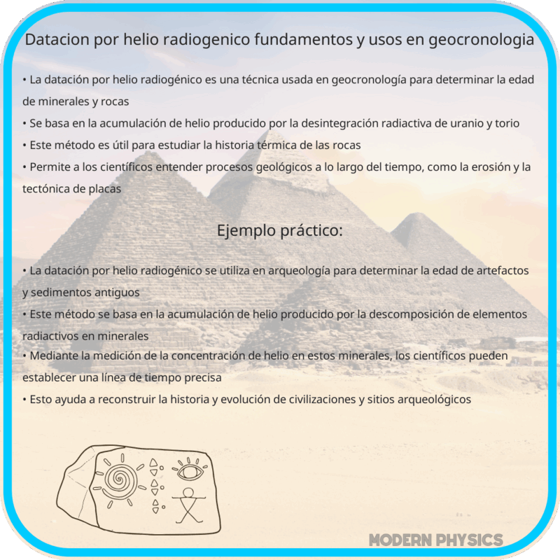 Datación por Helio Radiogénico | Fundamentos y Usos en Geocronología