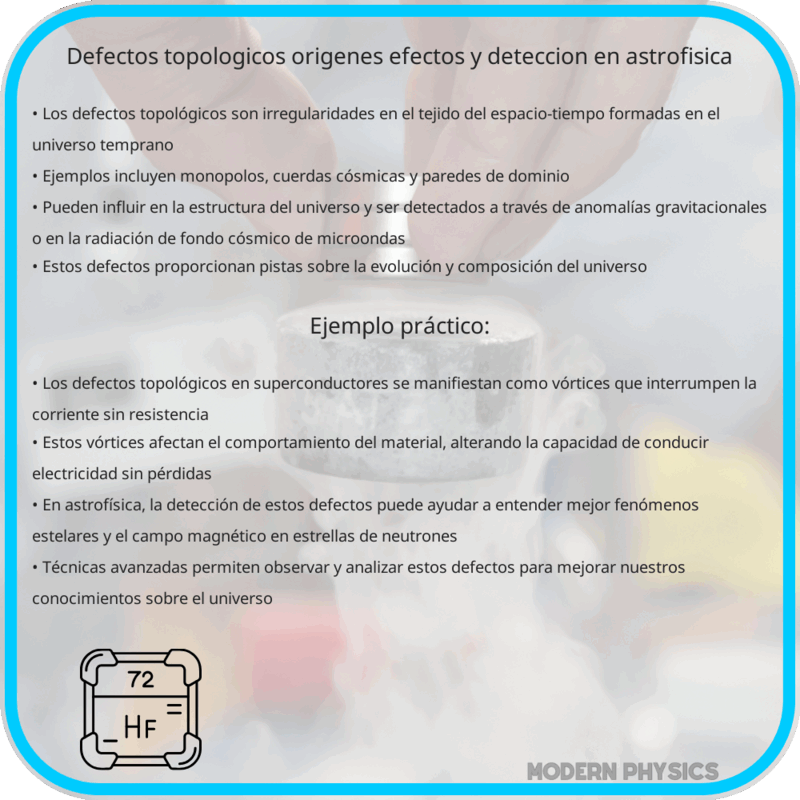 Defectos Topológicos | Orígenes, Efectos y Detección en Astrofísica