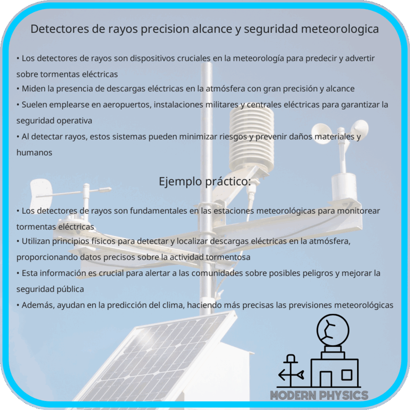 Detectores de Rayos | Precisión, Alcance y Seguridad Meteorológica