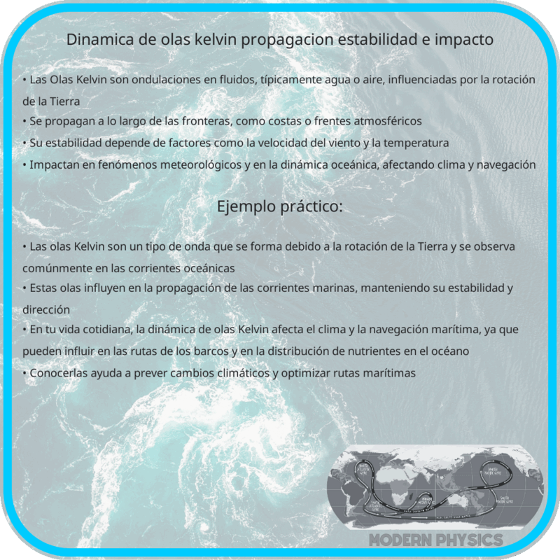 Dinámica de Olas Kelvin | Propagación, Estabilidad e Impacto