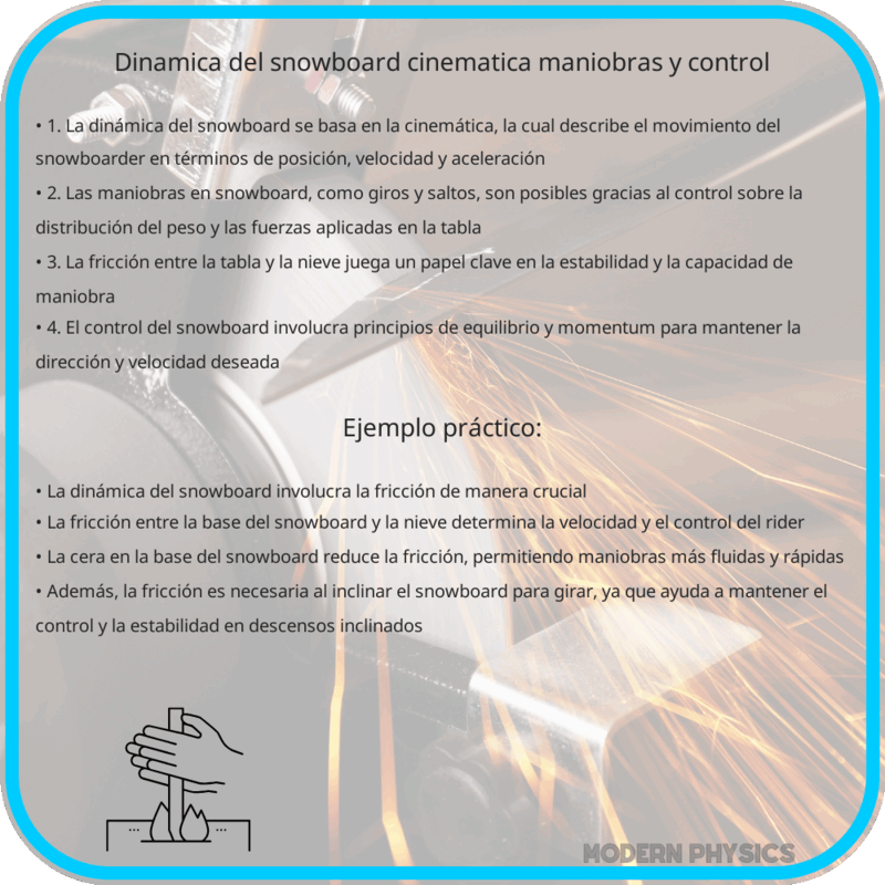Dinámica del Snowboard | Cinemática, Maniobras y Control
