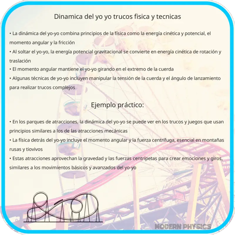 Dinámica del Yo-Yo | Trucos, Física y Técnicas