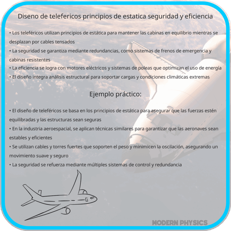 Diseño de Teleféricos | Principios de Estática, Seguridad y Eficiencia