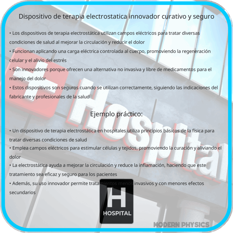 Dispositivo de Terapia Electrostática | Innovador, Curativo y Seguro