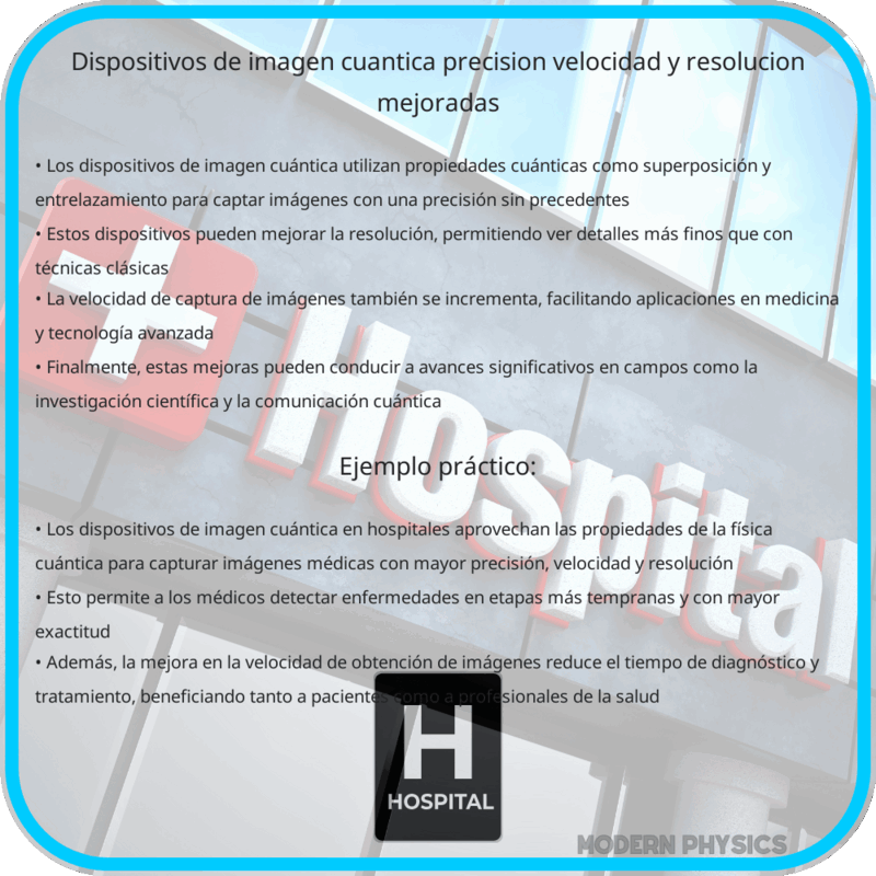 Dispositivos de Imagen Cuántica | Precisión, Velocidad y Resolución Mejoradas