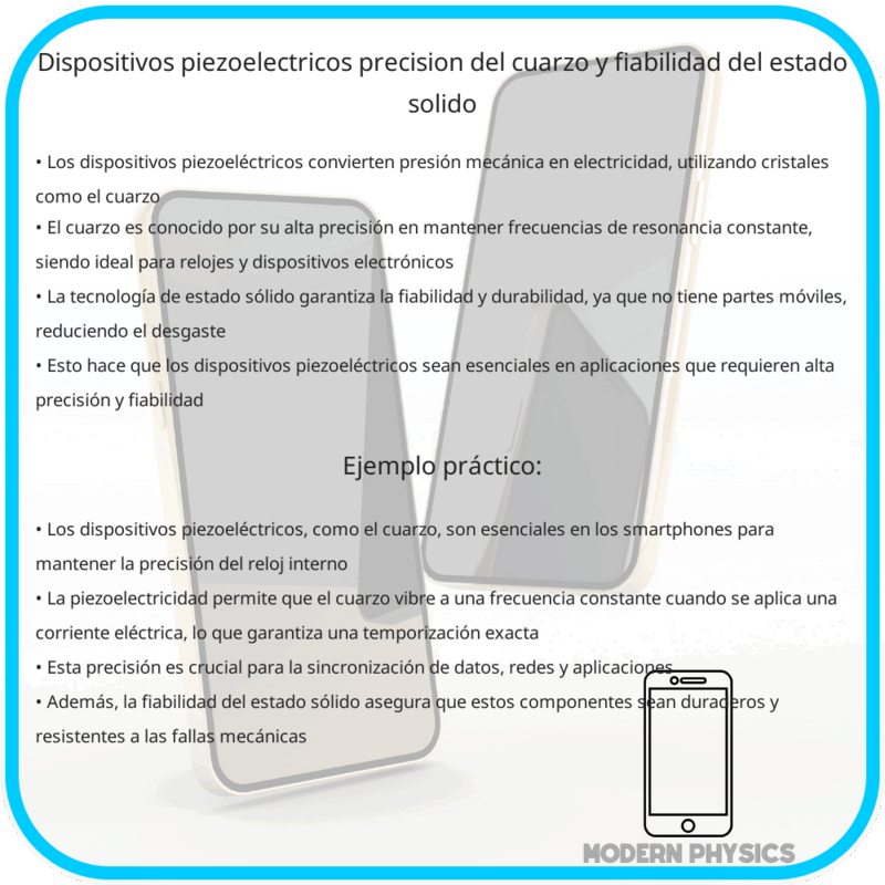 Dispositivos Piezoeléctricos | Precisión del Cuarzo y Fiabilidad del Estado Sólido