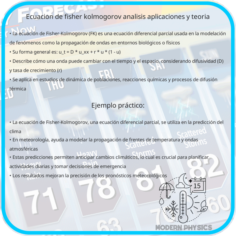 Ecuación de Fisher-Kolmogorov | Análisis, Aplicaciones y Teoría