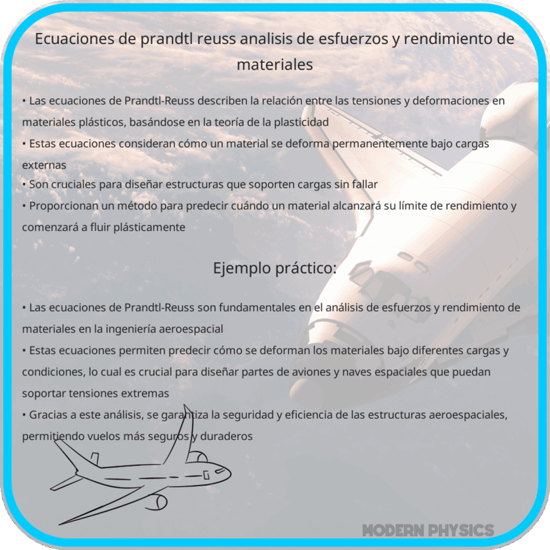 Ecuaciones de Prandtl-Reuss | Análisis de Esfuerzos y Rendimiento de Materiales