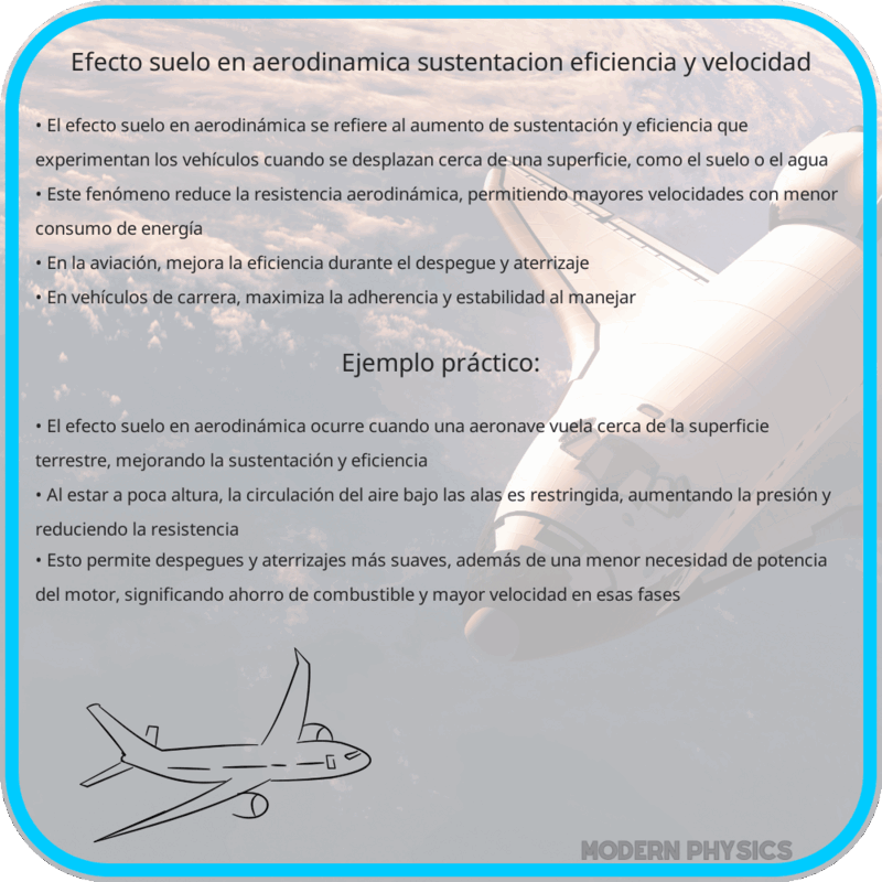 Efecto Suelo en Aerodinámica | Sustentación, Eficiencia y Velocidad