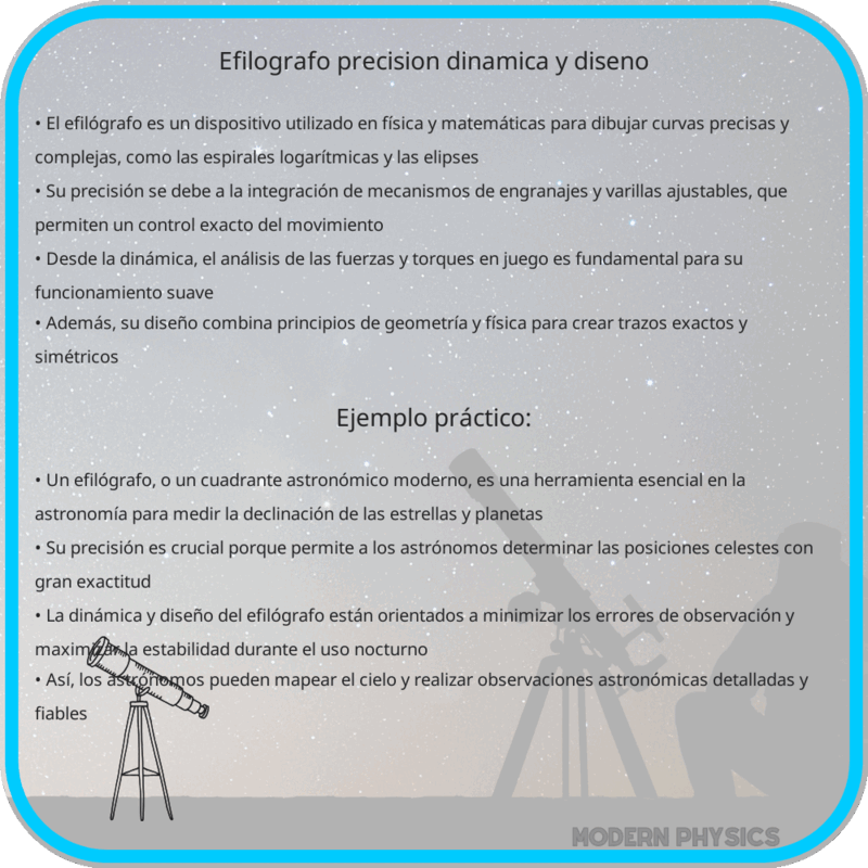Efilógrafo | Precisión, Dinámica y Diseño