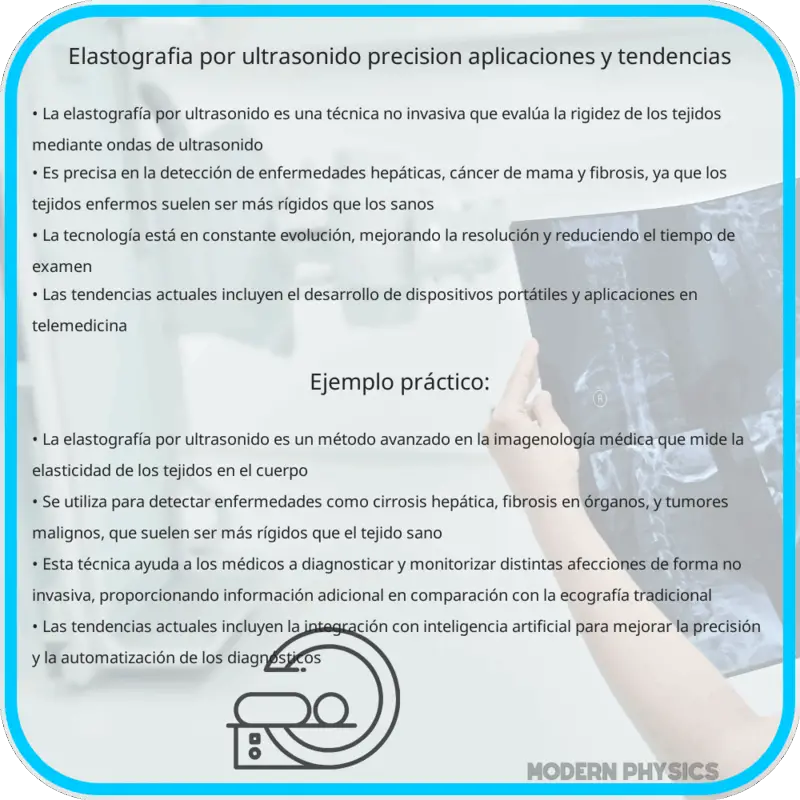 Elastografía por Ultrasonido | Precisión, Aplicaciones y Tendencias