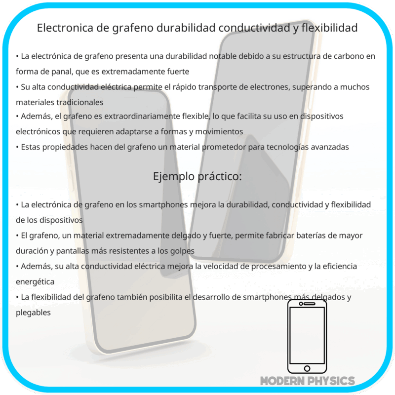 Electrónica de Grafeno | Durabilidad, Conductividad y Flexibilidad