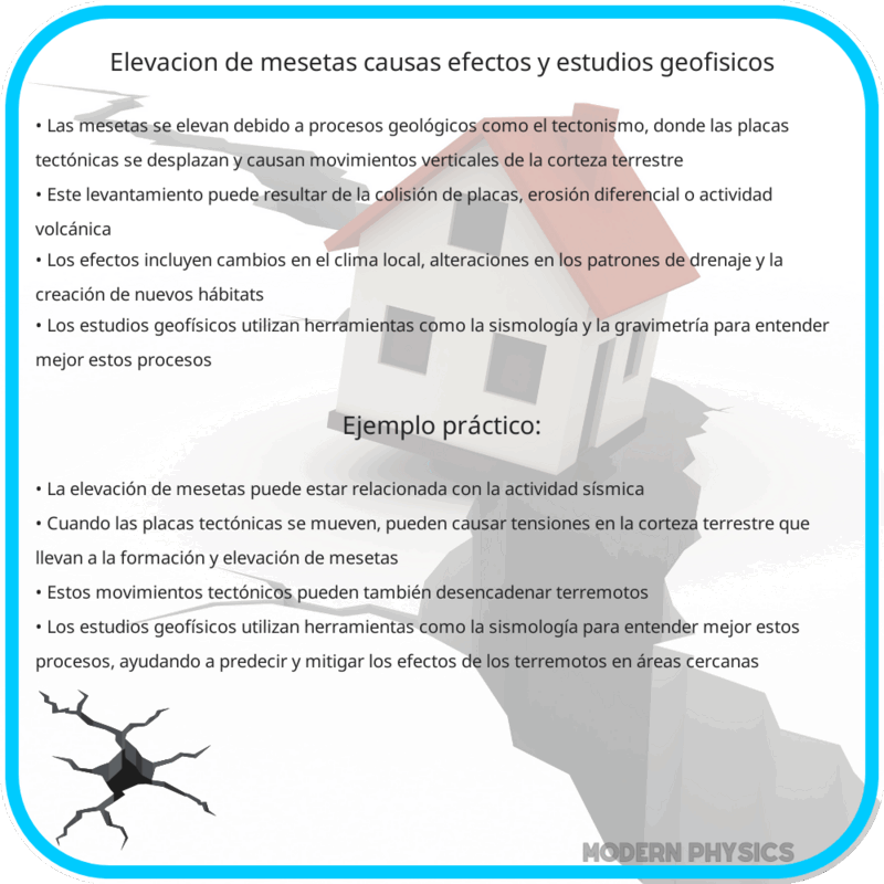 Elevación de Mesetas | Causas, Efectos y Estudios Geofísicos