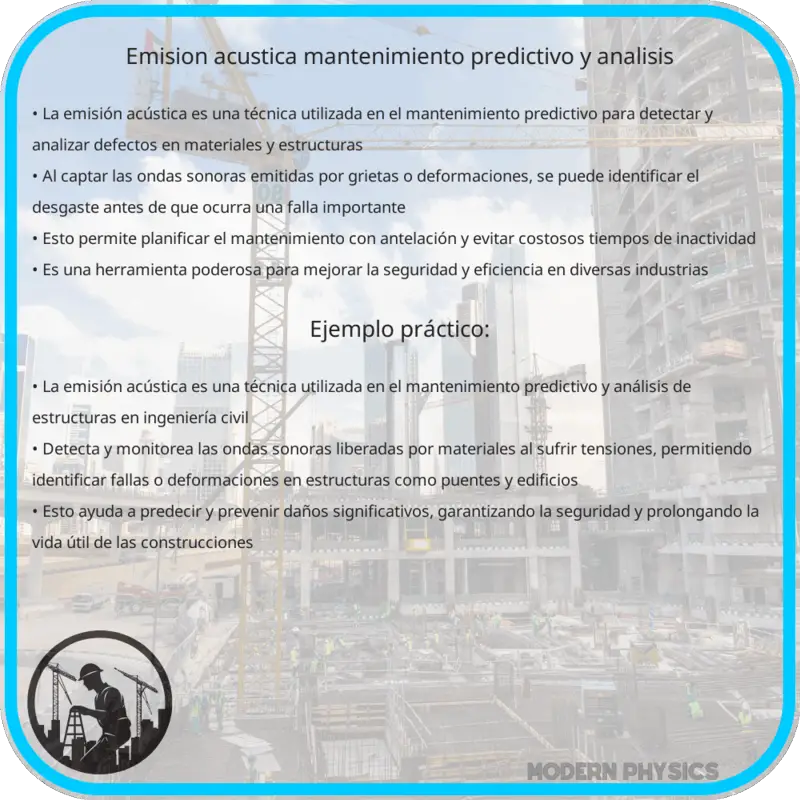 Emisión Acústica | Mantenimiento Predictivo y Análisis