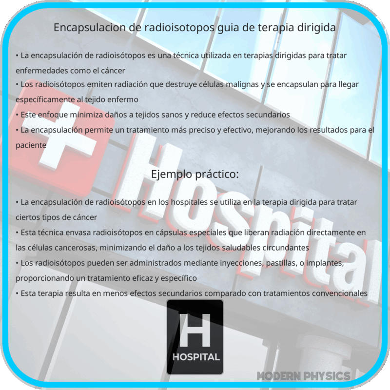 Encapsulación de Radioisótopos | Guía de Terapia Dirigida