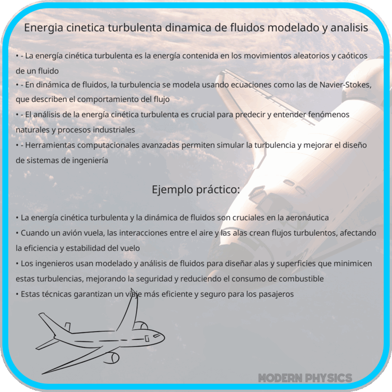 Energía Cinética Turbulenta | Dinámica de Fluidos, Modelado y Análisis