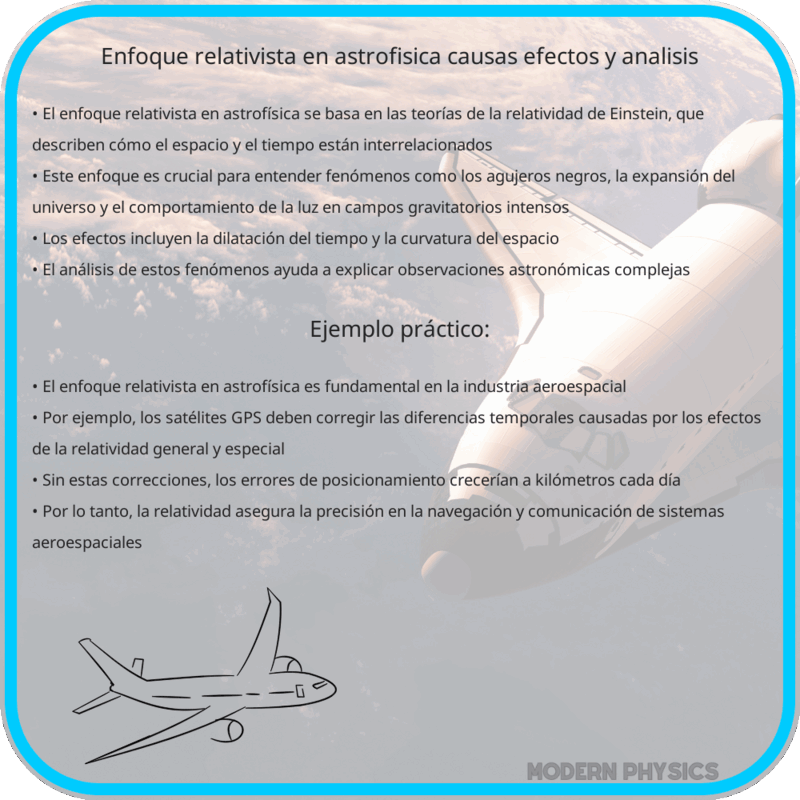 Enfoque Relativista en Astrofísica | Causas, Efectos y Análisis