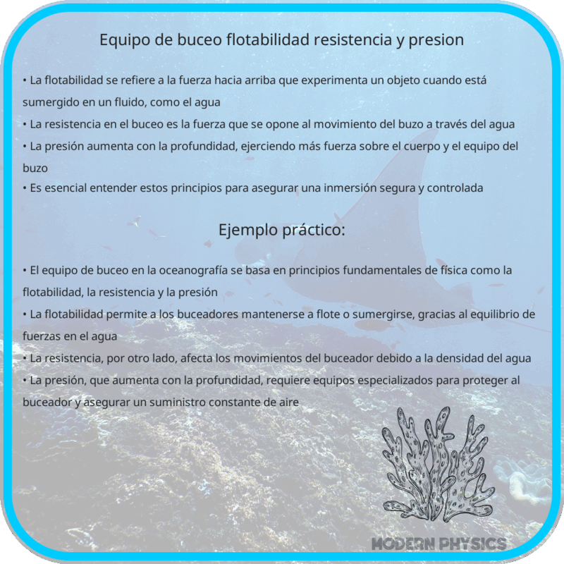 Equipo de Buceo | Flotabilidad, Resistencia y Presión