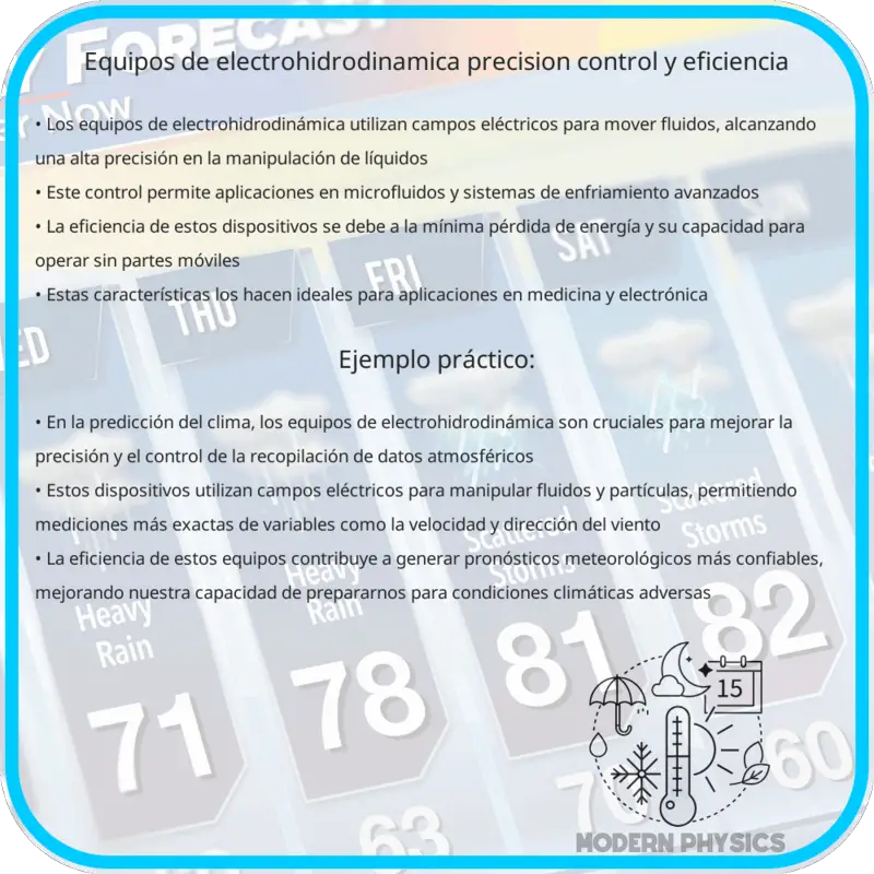 Equipos de Electrohidrodinámica | Precisión, Control y Eficiencia