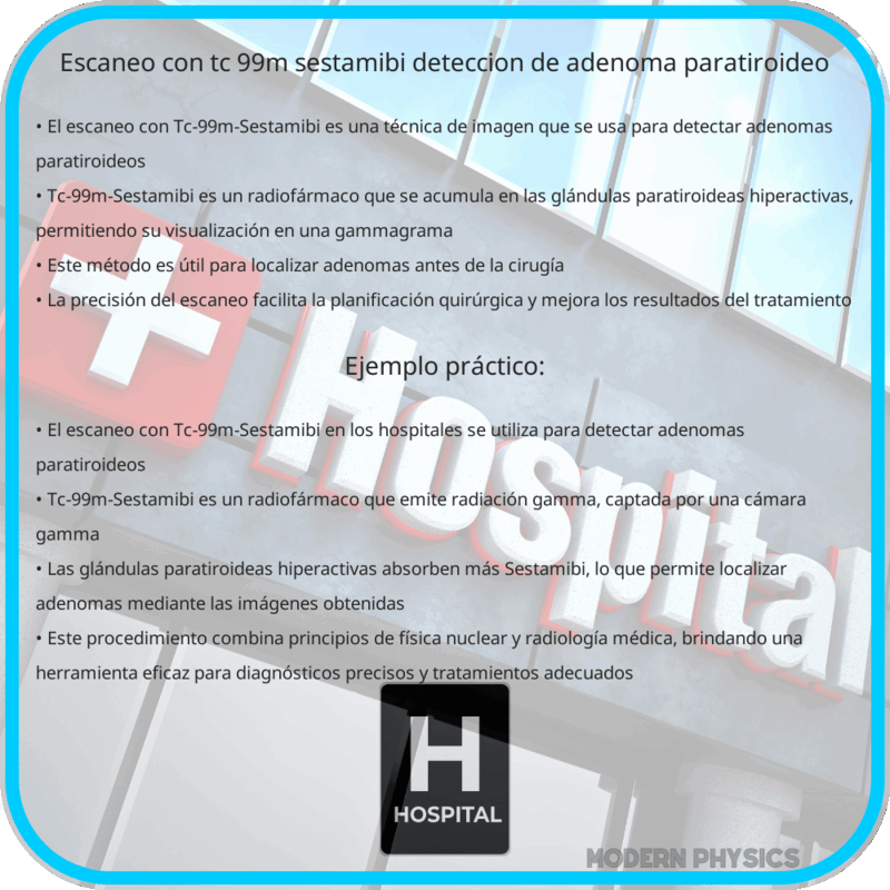 Escaneo con Tc-99m-Sestamibi | Detección de Adenoma Paratiroideo