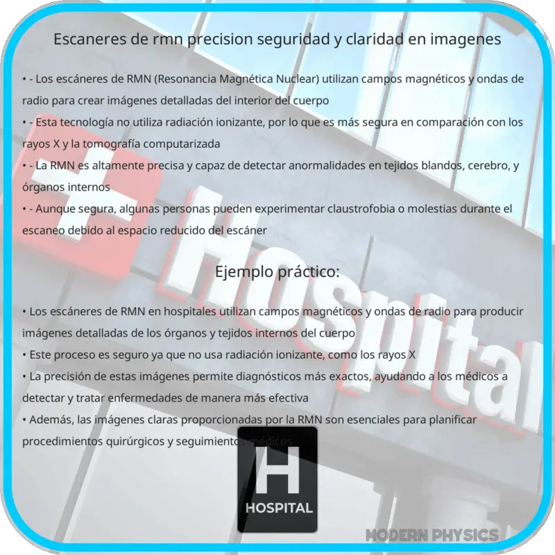Escáneres de RMN | Precisión, Seguridad y Claridad en Imágenes