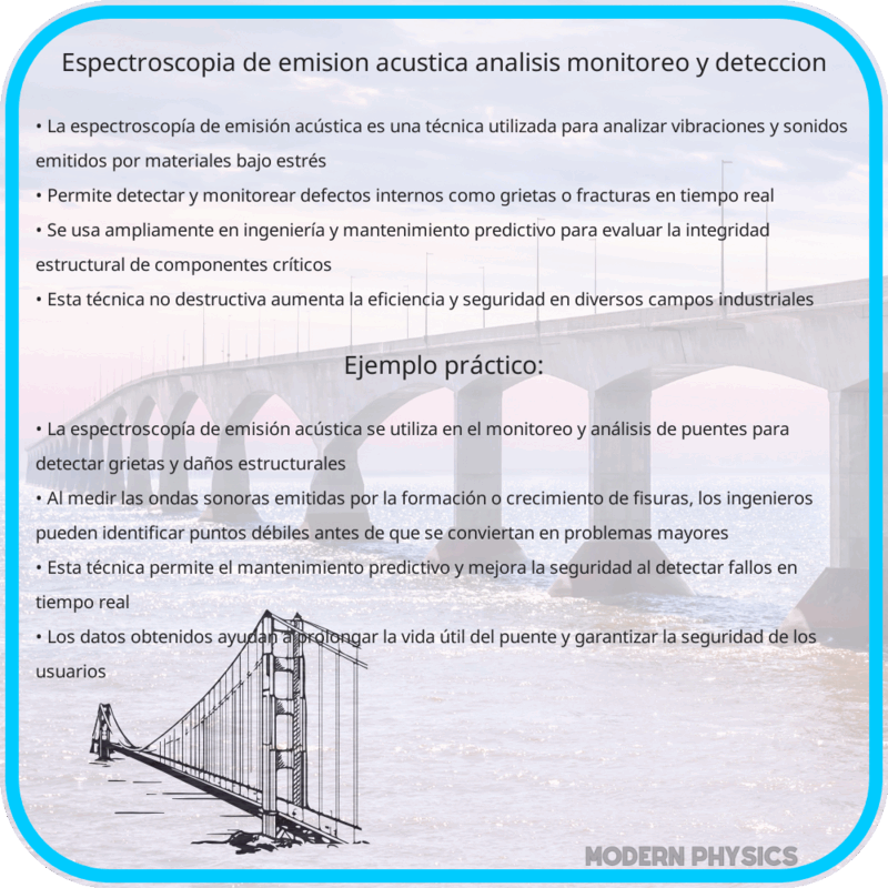 Espectroscopía de Emisión Acústica | Análisis, Monitoreo y Detección
