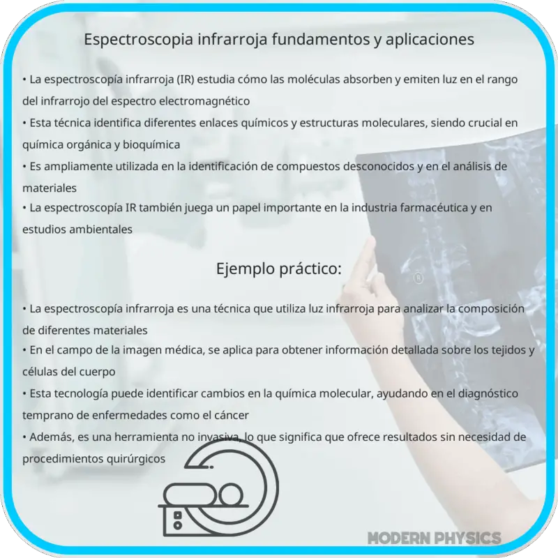 Espectroscopía Infrarroja | Fundamentos y Aplicaciones