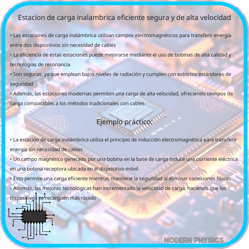 Estación de Carga Inalámbrica | Eficiente, Segura y de Alta Velocidad