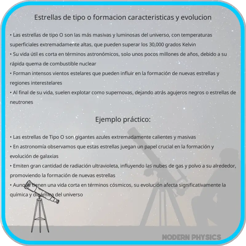 Estrellas de Tipo O | Formación, Características y Evolución