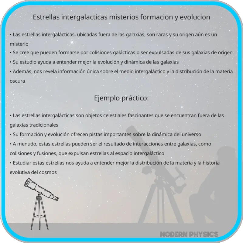 Estrellas Intergalácticas | Misterios, Formación y Evolución