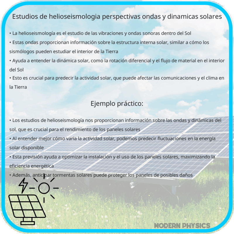 Estudios de Helioseismología | Perspectivas, Ondas y Dinámicas Solares