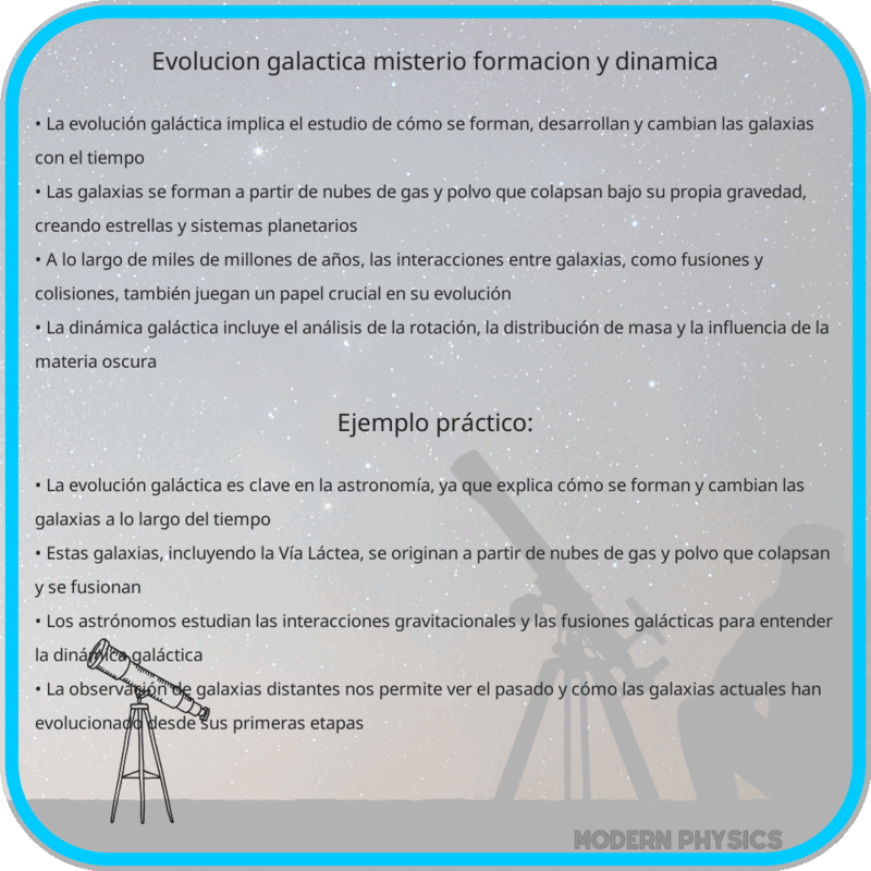 Evolución Galáctica | Misterio, Formación y Dinámica